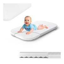 Materac 86x50 cm do dostawki dwustronny H2 H3 do łóżeczka dostawnego dla dziecka Sanitized