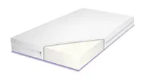 Materac Piankowy 90x200x8cm Dwustronny H3 z Pokrowcem Antyalergiczny V