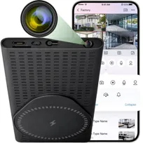 MINI KAMERA WIFI SZPIEGOWSKA UKRYTA W POWERBANKU ZDALNY PODGLĄD RUCH