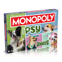 Monopoly Psy - nowa edycja, gra planszowa, Winning Moves Winning Moves