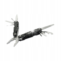 Multitool Narzędzie Wielofunkcyjne M-Tac Type 4 12w1 Stal Czarny z kaburą M-Tac