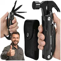 MULTITOOL NARZĘDZIE WIELOFUNKCYJNE SURVIVAL NÓŻ MŁOTEK KOMBINERKI 12w1 ETUI