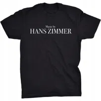 Music By Hans Zimmer Koszulka Muzyka Filmowa