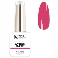 Nails Company Lakier Hybrydowy Do Paznokci 6ml - Cyber Date Malinowy Różowy