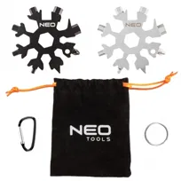 NEO TOOLS, Narzędzie wielofunkcyjne płatek śniegu 19 w 1, 2 szt., GD015