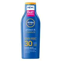 NIVEA SUN Protect & Moisture balsam nawilżający do opalania SPF 30, 200 ml