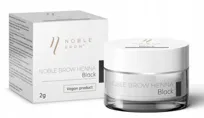 Noble Lashes, Henna pudrowa do brwi, Black Czarna