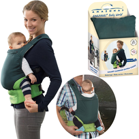 Nosidełko dla dziecka chusta Amazonas Smart Carrier Ultra-Light zielony15kg