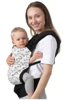 Nosidełko dla Dziecka Nosidło Ergonomiczne na Plecy Miejskie 100% Bawełna