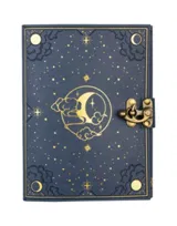 Notes Skórzany Astral z zamknięciem notatnik okładka z wegańskiej skóry 90k czyste