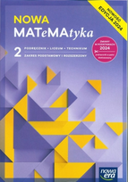 NOWA MATeMAtyka 2. Liceum i technikum. Podręcznik. Zakres podstawowy i rozszerzony. Nowość 2025