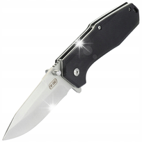 Nóż składany turystyczny wojskowy M-Tac Type 5 Clip-Point Metal z klipsem M-Tac