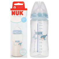 NUK Butelka 300 ml 3m Wieloryb First Choice 10216342