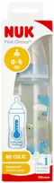 NUK Butelka z wskaźnikiem temp. 300 ml 0-6m First Choice niebieska