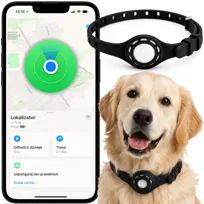OBROŻA DLA PSA KOTA Z LOKALIZATOREM APPLE FIND MY IPHONE TAG ETUI SMART