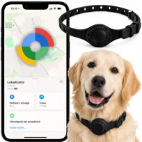 OBROŻA DLA PSA KOTA Z LOKALIZATOREM GOOGLE FIND MY ANDROID TAG ETUI SMART