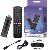 ODTWARZACZ MULTIMEDIALNY SMART TV ANDROID 14 BOX STICK TV 2G/16G WIGI 5G HikariSklep