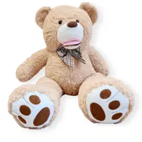 Ogromny Miś Pluszowy na Prezent 130 cm TEDDY BEŻOWY