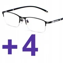 Okulary progresywne fotochromowe do czytania +4