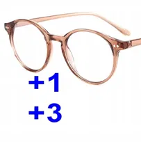 Okulary progresywne gotowe DAL +1, BLIŻ +3