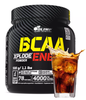 Olimp BCAA Xplode Powder !ENERGY! 500g Cola