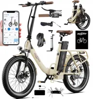ONESPORT OT16-2 Rower elektryczny 250W 48V 17AH 25KM/H 120KM Składany +APP