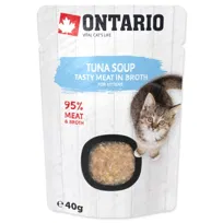 ONTARIO Kitten Soup Tuna, Rice & Vegetable 40g / ONTARIO Zupa dla kociąt tu