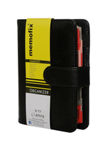 Organizer Memofix A6 czarny 2027, Antra