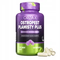 ORZAX Ostropest Plamisty Plus Sylimaryna 80% Wege 120 kaps Detoks Wątroba