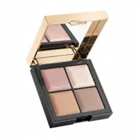 Paleta do konturowania twarzy cienie bronzer rozświetlacz 4w1 Luxelux