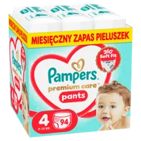 Pampers Premium Care pieluchomajtki rozmiar 4, 94 szt