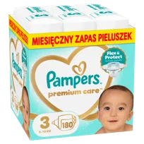 Pampers Premium Care rozmiar 3, 180 pieluszek