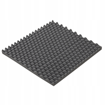 PANEL AKUSTYCZNY ŚCIENNY 50x50cm IZOLACJA AKUSTYCZNA BITMAT FALA GOFRY 3cm