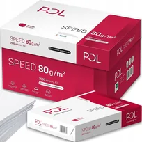 PAPIER DO DRUKAREK KSERO POLSPEED A4 80g 5 RYZ ARKUSZY BIAŁY UNIWERSALNY