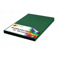 Papier kolorowy A4 120g zielony ciemny 100 arkuszy