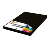 Papier techniczny A4 240g czarny 50 arkuszy