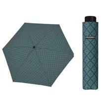Parasolka damska do kieszeni lub torebki DOPPLER Fiber Havanna tylko 140 g, zielona