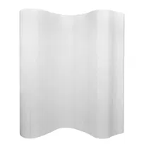 Parawan bambusowy VIDAXL, biały, 250x165 cm