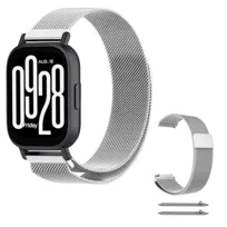 Pasek do Xiaomi Redmi Watch 5 Lite 22mm bransoleta opaska teleskopy srebrny