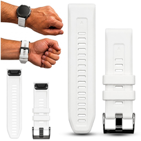 Pasek do Zegarka Opaska Smartwatcha Garmin QuickFit Biały 26 mm