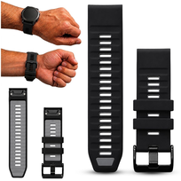 Pasek do Zegarka Opaska Smartwatcha Garmin QuickFit Czarny 22 mm
