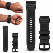Pasek do Zegarka Opaska Smartwatcha Garmin QuickFit Czarny 26 mm