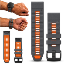 Pasek do Zegarka Opaska Smartwatcha Garmin QuickFit Szary 26 mm