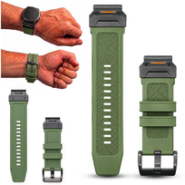 Pasek do Zegarka Opaska Smartwatcha Garmin QuickFit Zielony 22 mm