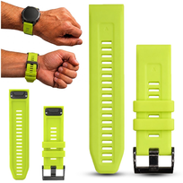 Pasek do Zegarka Opaska Smartwatcha Garmin QuickFit Zielony 26 mm