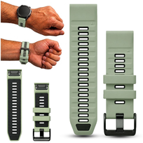 Pasek do Zegarka Opaska Smartwatcha Garmin QuickFit Zielony 26 mm