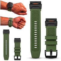 Pasek do Zegarka Opaska Smartwatcha Garmin QuickFit Zielony 26 mm