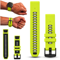 Pasek do Zegarka Opaska Smartwatcha Garmin QuickFit Żółty 20 mm