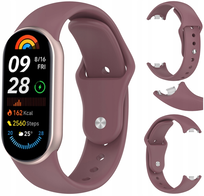 Pasek opaska RabbitMob do Xiaomi Mi Band 8/9/10, Wytrzymały | Dymny fiolet