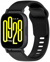 Pasek RabbitMob do Xiaomi Redmi Watch 5 Active / Redmi Watch 5 Lite, zegarka 22mm | CZARNY